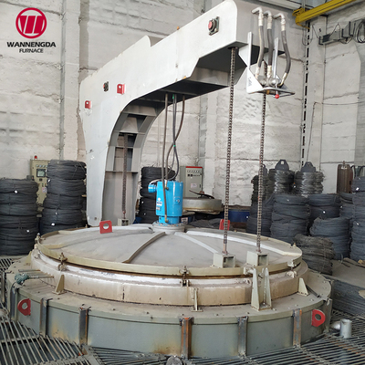 Отгибательная печь для шаровидных частиц